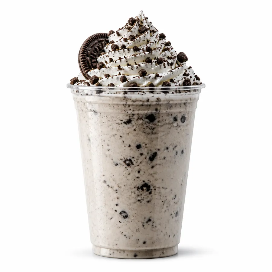 Cookies & Cream Milkshake from the Chick-fil-A menu