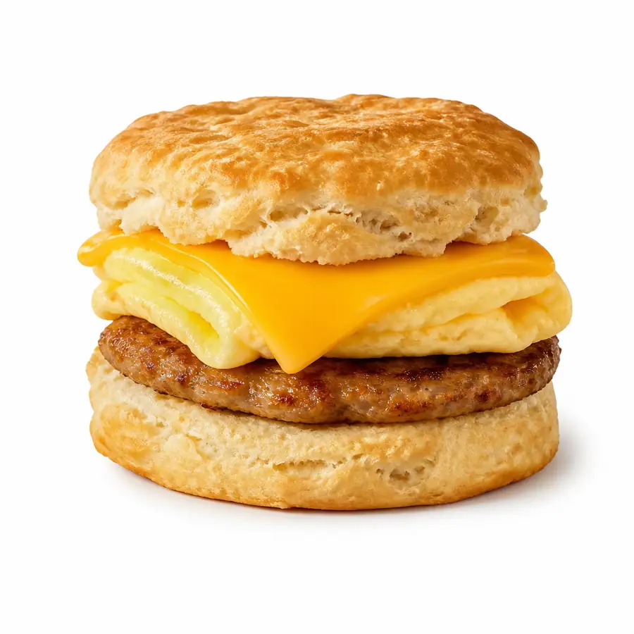 Sausage, Egg & Cheese Biscuit from the Chick-fil-A menu